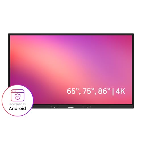 Image of Promethean ActivPanel LE 65 inch Digital Whiteboard + Wall Mount, 4K UHD, Interactive Display, Android OS, EDLA Certified, 3 Year Onsite Support