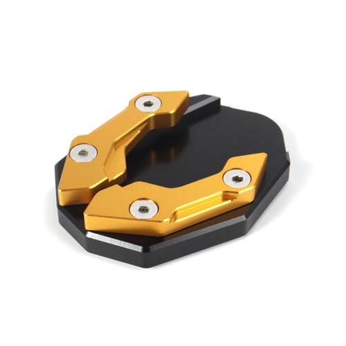 Extension béquille pour NMAX 155 - Plaque de support alu gold premium