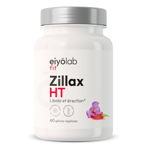 Zillax HT | Formule Libido Homme | Vigueur, Endurance | Tonifiant Sexuel | Tribulus, Maca, Safran et Ginkgo | Aphrodisiaque | Booster Circulation Sanguine | 60...