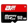 maxineer Scheda SD 512GB Scheda di Memoria Impermeabile Scheda TF SD Card Grande Capacità Resistente a Acqua/Temperature Speicherkarte per Telefono, Videocamera,Tablet