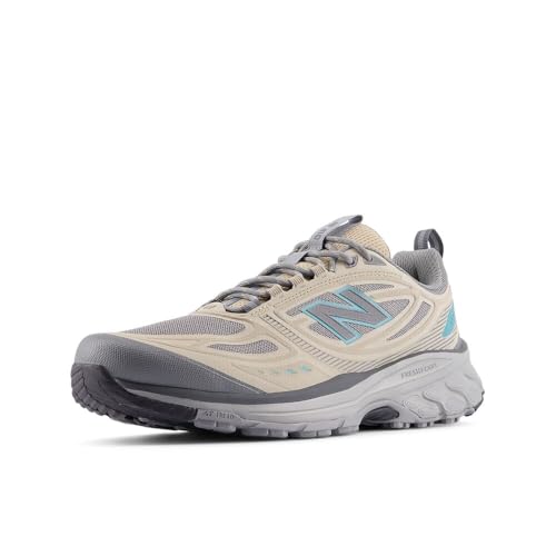 New Balance Men's 410 V8 Trail Running Shoe, Stoneware/Castlerock, 10