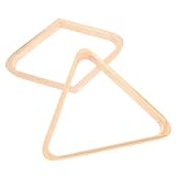 UPKOCH 2 Pièces Accessoires De Billard Triangle De Billard pour Boules Supports pour Boul...