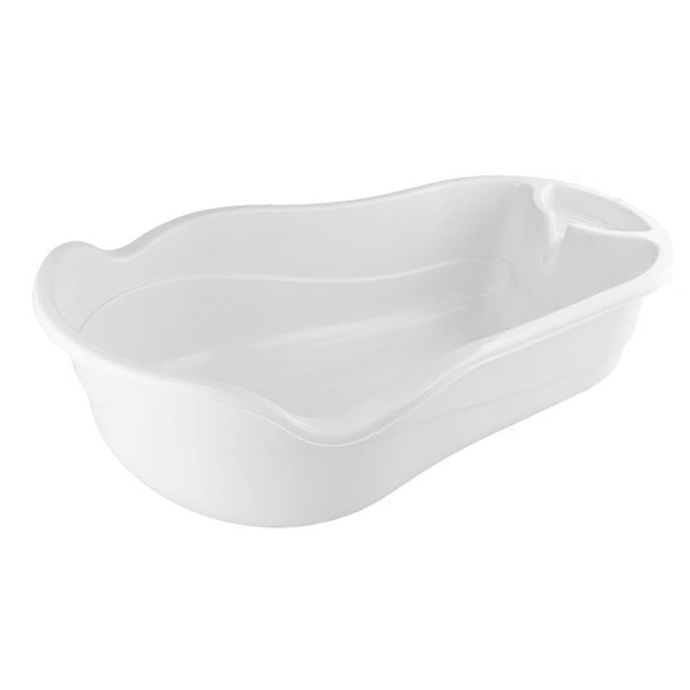 White Newborn Baby Toddler Bath Plastic Portable Washing Cleaning Tub Wet Play