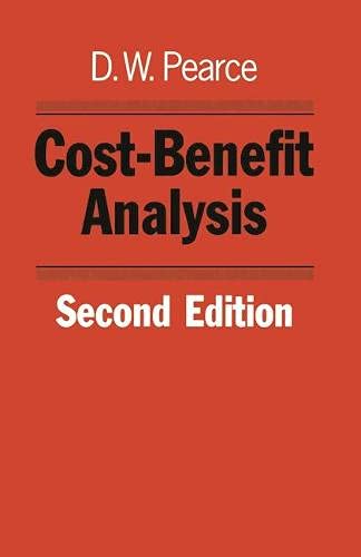 Cost-benefit Analysis: David W. Pearce: 9780333352816: Amazon.com: Books