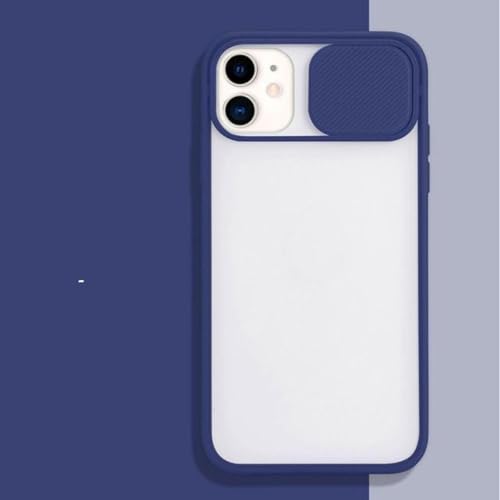 Protection objectif iPhone 13 Pro Max coque bleu marine pour le quotidien