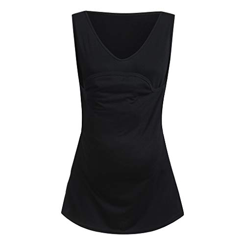 T-shirt D'allaitement Femme Manches Longues - 95% Coton, 5% élasthanne - Fermeture éclair Invisible - Coupe Moderne - 5