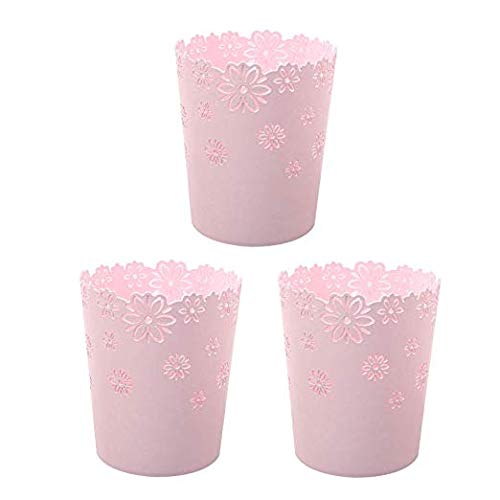 Corbeille de bureau et cuisine 2,8L : fini le désordre avec ce lot de 3 poubelles