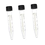 Tubos de 10 ml: con tapa de rosca, que proporciona un sellado fiable y resistente a fugas. tubos de ensayo con tapa de rosca
