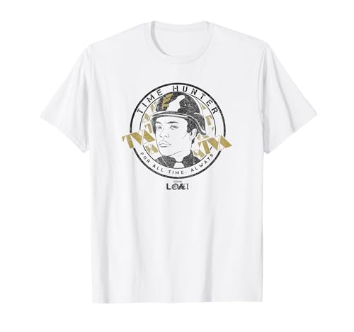 T-shirt Loki Time Hunter Marvel en coton premium anti-déformation pour fan