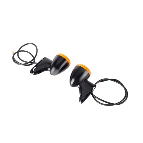 Clignotant à LED pour moto avec feu clignotant orange pour customisation