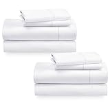 California Design Den 2-Pack Queen Bedsheet Sets - 400 Thread Count 100% Cotton Sateen - Extra Soft,...