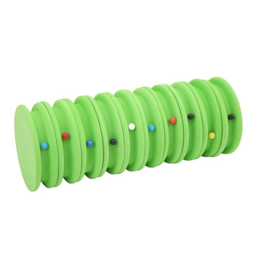 Chiffonade Foam Fishing Spools - Line Winding Boards for Hooks, Leaders & Rigs, Portable Round Fishing Line Storage Holders for Outdoor Fishing Tackle(Green)