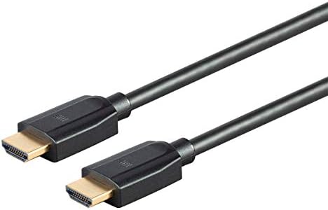 Monoprice Ultra 8K High Speed HDMI Cable - 6 Feet - Black, 48Gbps, 8K, Dynamic HDR, eARC - DynamicView Series