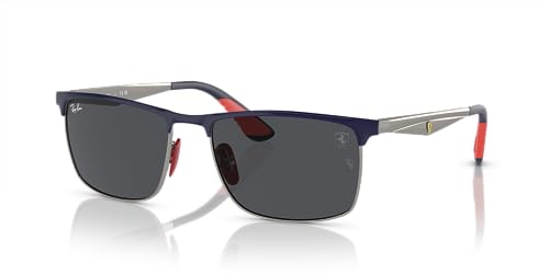 Image of Ray-Ban Rb3726m Scuderia Ferrari Collection Rectangular Sunglasses