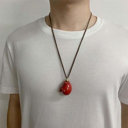 VYZUTR Ei des Königs Halskette für Cosplay The Golden Age Bogen Anhänger Schmuck Kostüm Zubehör Requisite Fan Geschenk (Berserk Behelit Griffith)