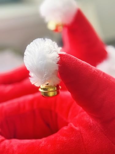 Unisex Christmas Slippers Santa Claus Slippers Cute Plush Adult Anti Slip House Loafers for Women Men3