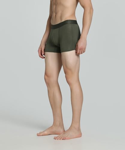 Image of Puma Supima Men's Trunks - Dark Olive