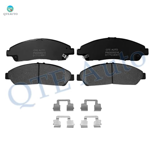 Image of PM Auto Set of 8 Front-Rear Ceramic Brake Pads Compatible With 2007-2013 Acura MDX Base