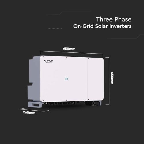 Solar-Wechselrichter - Dreiphasig - Netzeinspeisung - Weiß - 10 Jahre - IP66