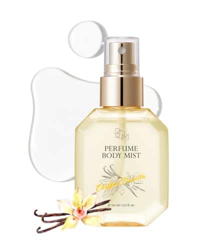 BOM Chiffon Vanilla Body Mist 3.71 Fl Oz, Vanilla Scented