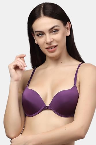 Image of Quttos PrettyCat Printed Front Open Underwire Sexy Pushup Bra