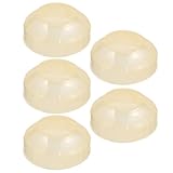 OSALADI 5pcs Detector Fire Alarms Dust Cover Paint Cover Plastic Clear Detector Cover Thicken Stretch Elastic Fire Alarms Cap for During Cooking Baking