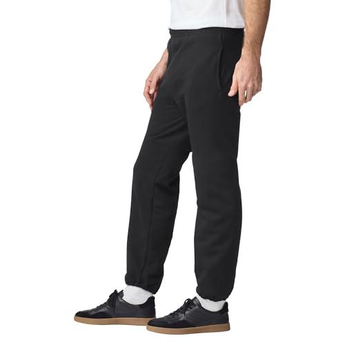 Image of Gildan Men's Fleece Elastic Bottom Pocketed Pant