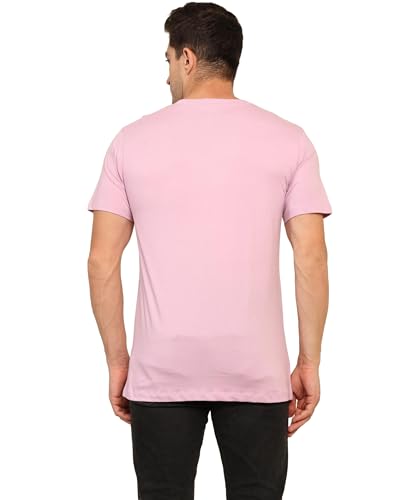 Image of Unisex Round Neck Plain T-Shirt | Combed Bio-Washed Ring Spun Cotton for Men & Women, Short Sleeves