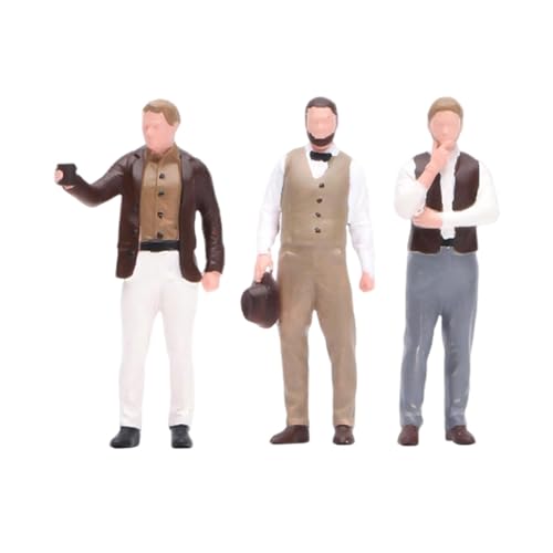 Miniaturas figuras 1/64 para diorama modelo humano miniatura 7