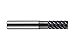 Dormer S2253.0 Shank Finishing End Mill, Altin Coating, HM, Head Diameter 3 mm, Flute Length 8 mm, Full Length 50 mm
