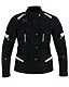 RS Motorradjacke für Damen, Textil, Winter, wasserdicht, mit CE-Protektoren, Rosa, XXL
