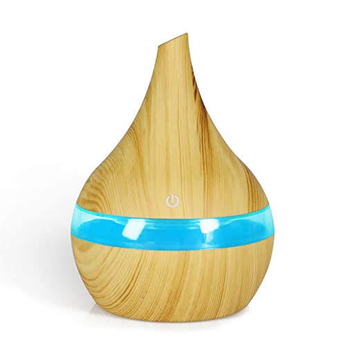 Humidificador 300ML USB Eléctrico Aromaterapia Mini LED