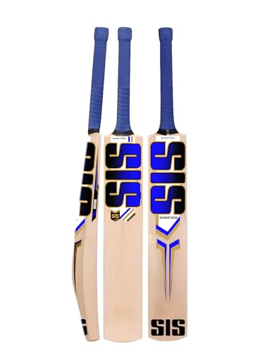Image of Wood SAINISTARS Full Size Popular Cricket Bat for All Hard and Soft Tennis Bat Cricket Bat Multicolor (Hitman Bat)