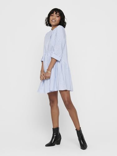 ONLY Womens Cloud Dancer Short Dress – Ansicht 3