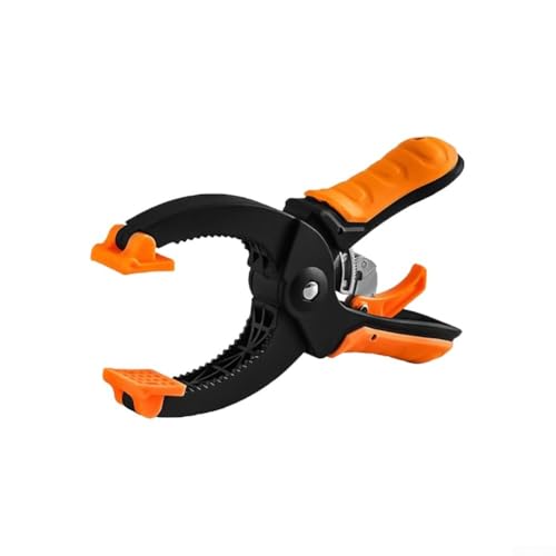 CashMuch Ratschenklemme mit Schnellspannmechanismus, max. 70 mm Backenbreite, für robusten Nylon-Griff, für Holzbretter und DIY-Projekte