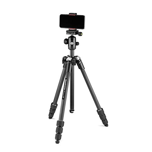 Manfrotto Element MII Kamera- und Handystativ, Carbon Reisestativ mit Kugelkopf und Bluetooth, für Smartphones, DSLR… – Bild 5