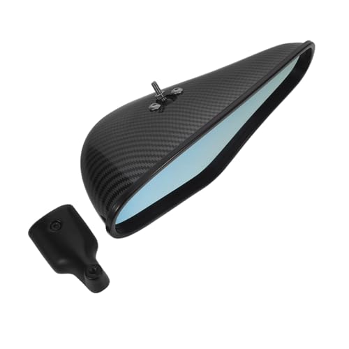 Espejo retrovisor de coche antideslumbrante de fibra de carbono para aparcar mejor de noche