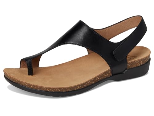 Dansko Reece Sandal for Women – Memory Foam and Cork Footbed for Comfort and Arch Support – Lightweight Rubber Outsole for Long-Lasting Wear with Hook & Loop Strap2