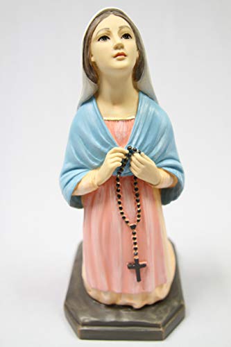Estatua Religiosa de Santa Bernardita de Lourdes 12" miniatura 4