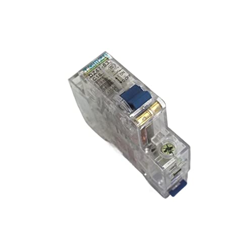 Disyuntor miniatura de 1P 32A con caja transparente para control de corriente 2