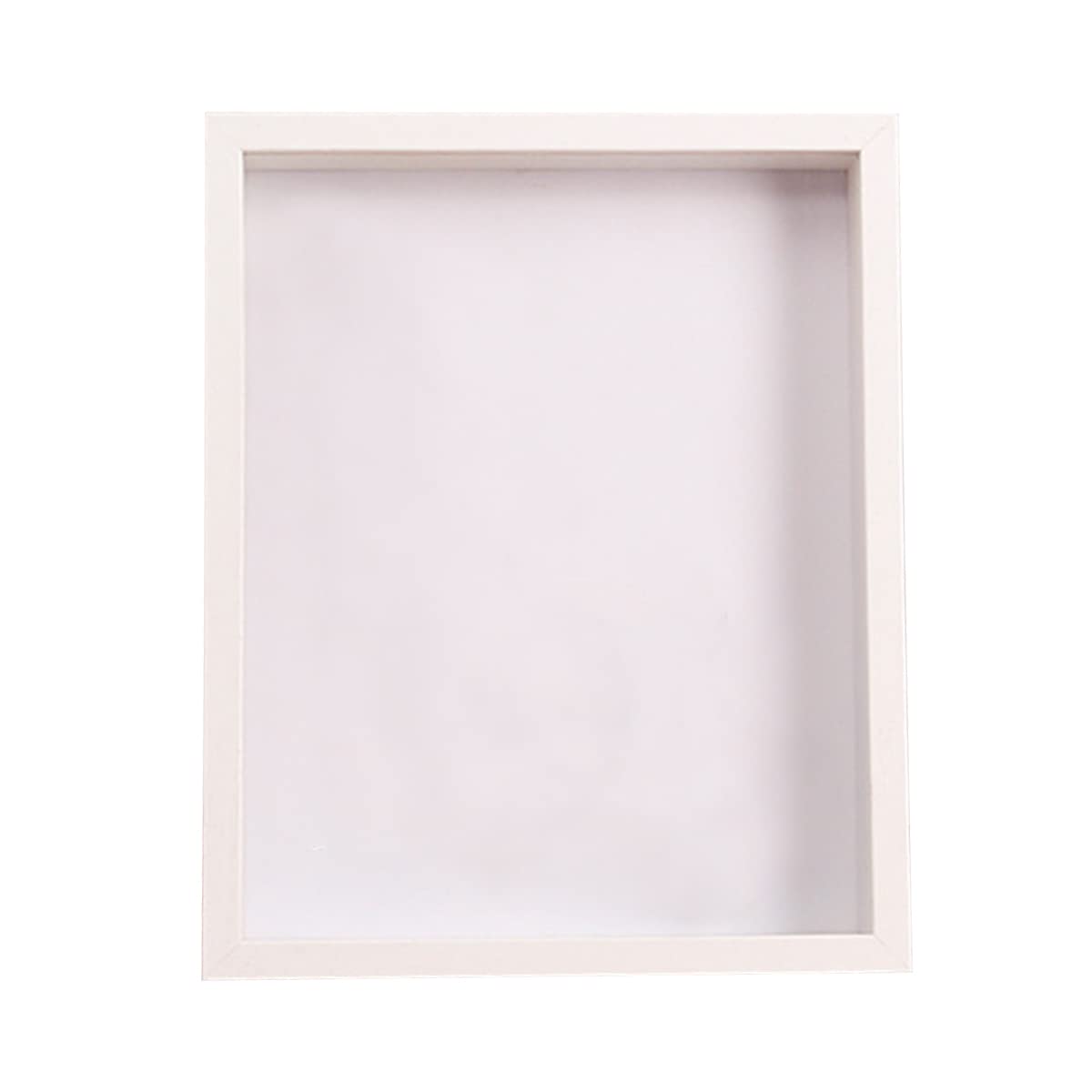 Stojąca Szafka Cieniowa Rzemiosła Drewniana Ramka Na Zdjęcia 15.2x20.3cm, Dekoracyjna Ramka 3D Na Suszone Próbki Kwiatów, Głębokość 3 Cm