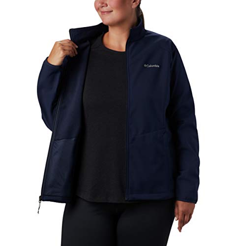 Image of Columbia Women Polyester Short Length Kruser Ridge II Softshell Hiking and Trekking Jacket