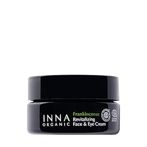 FRANKINCENSE REVITALIZING FACE & EYE CREAM, Anti-aging, Wrinkle Care, Moisturizing, Luxury Clean Beauty, Certified Organic, 1.7 fl.oz.