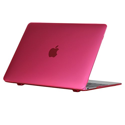 iPearl mCover Hard Shell Case for 12-inch MacBook (with 12-inch Retina Display and USB-C Connector, Model A1534) (Pink)