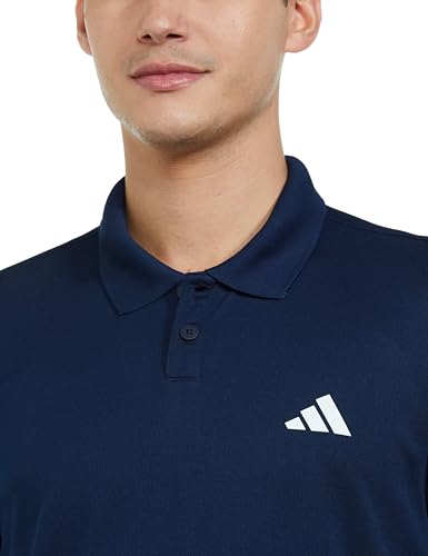 Image of adidas Men'S Polo Shirts | M Logo Polo | Blue |