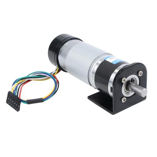 �}�C�N��DC�M�A���[�^�[�A12V 20W�A�G���R�[�_�[�V���M�A�{�b�N�X�t���A570RPM�o�̓V���t�g8mm���g���N���^���[�^�[