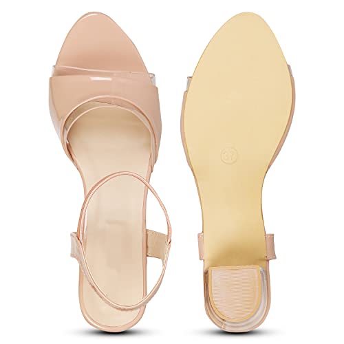 Image of Smart & Sleek Women Casual Block Heel Sandals