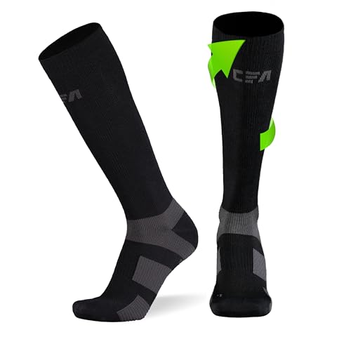 COMPRESSION FOR ATHLETES Chaussettes de Contention Femme et Homme de Haute Qualité, Soutien de La Cheville et de La Voûte Plantaire, Chaussettes de...