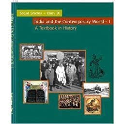 Image of NCERT India & Comtemprary World - History Text book in English medium for Class 9 - 2025-26 Edition