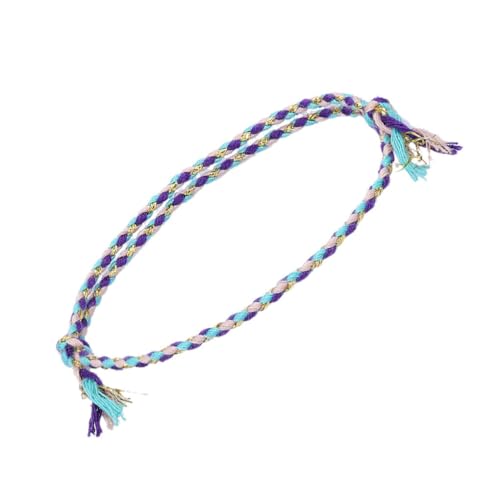 QUXVUIS trenzada, joyería estética de punto, cómodas pulseras bohemias de ganchillo, regalo playa, accesorios para mujeres y niñas adolescentes, tipo 16